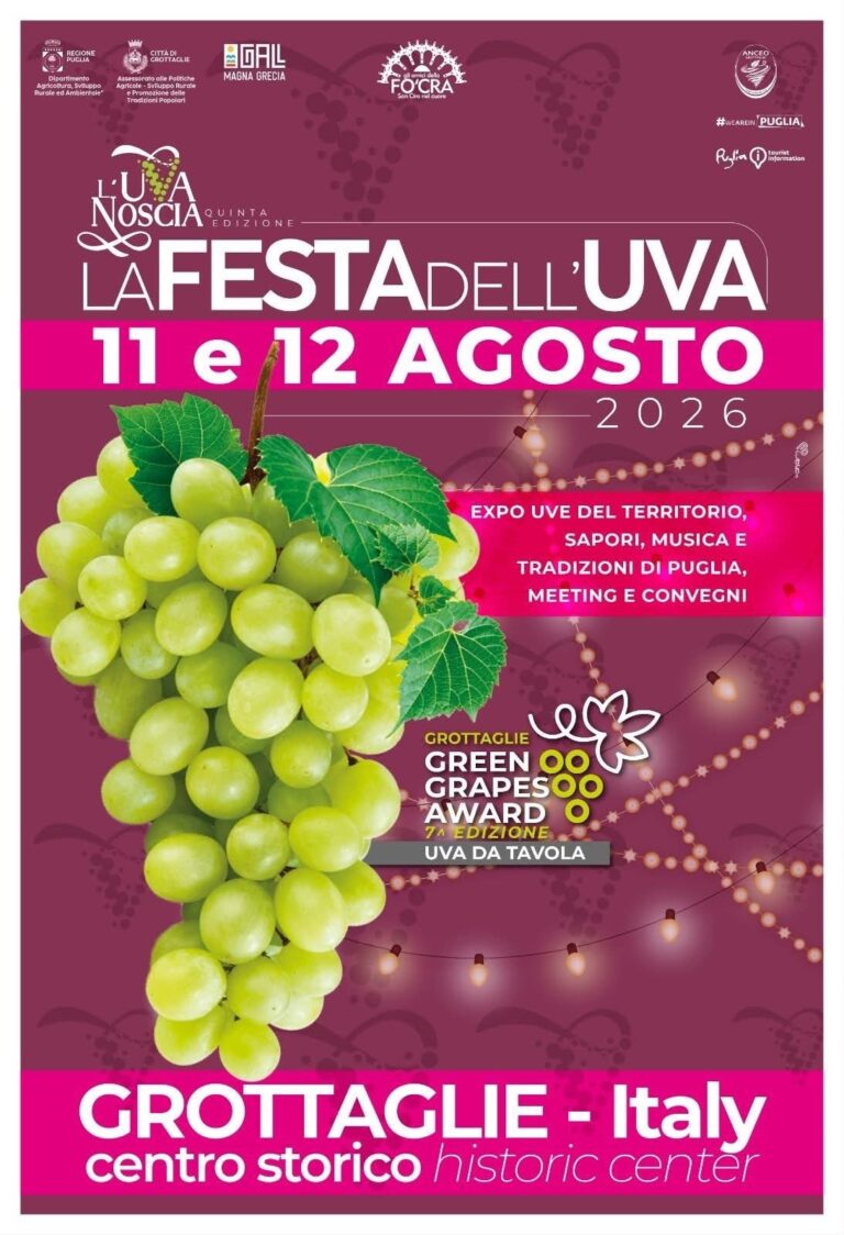 Festa dell’Uva da Tavola – 2026